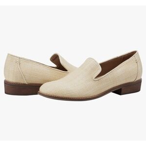 Earth Women's Edna Round Toe Casual Slip-on Flat Loafers Natural Hemp Size 5 NEW